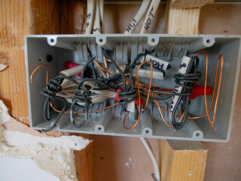 close up photo of opened switchboard