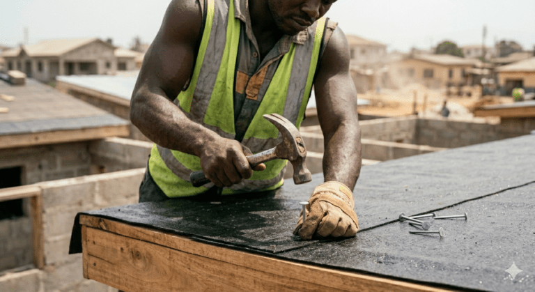 1″ Power Felt Nails – Keeps Roofing Felt Secure and Protected in All Weather Conditions
