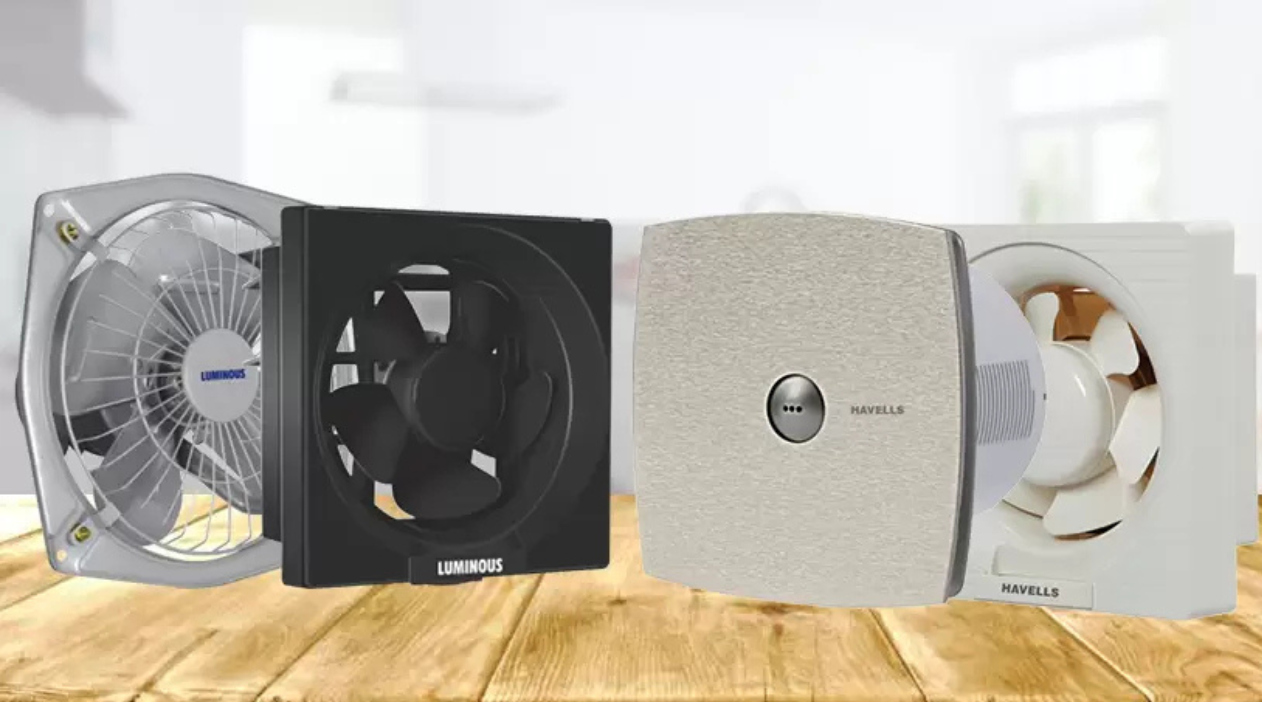 Image of types of exhaust fans