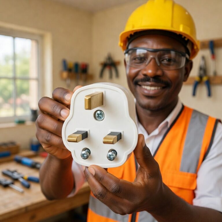 H2 Uki High Quality Plug (Socket Plug) – Secure, Durable and Reliable Power Connection for Homes and Industry in Ghana