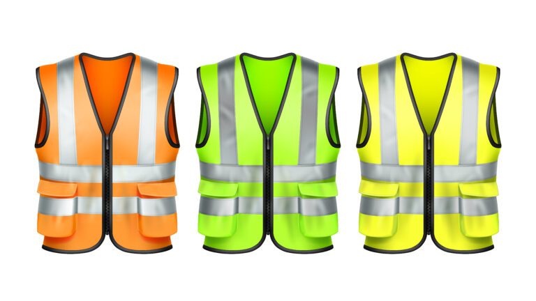 Green Reflective Jacket With Pocket – High-Visibility Safety Wear for Ghana’s Workforce