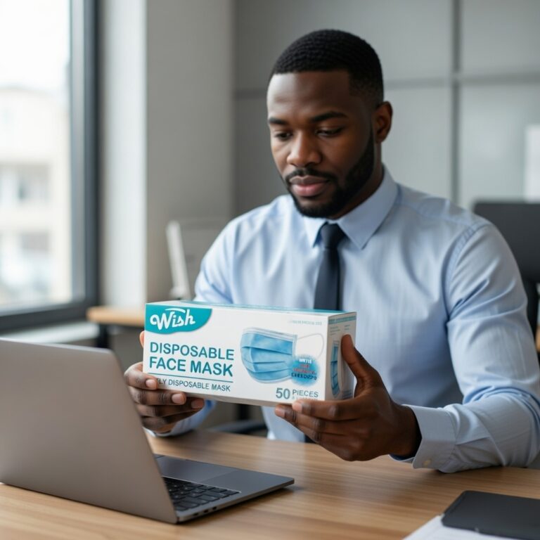 Three Layers Of Protection Disposable Mask (Box & Single) – Reliable Daily Respiratory Protection in Ghana
