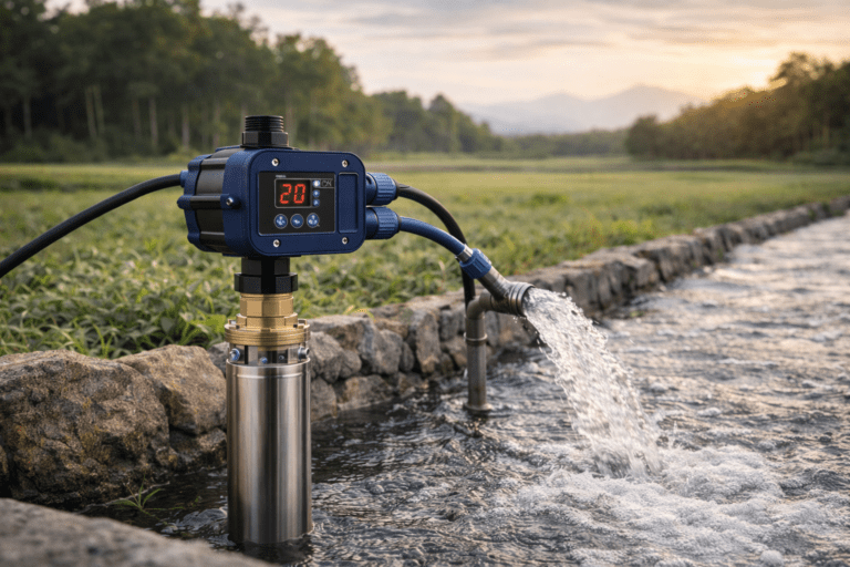 LEO IP65 Automatic Pump Controller PS-04D – Intelligent Automatic Water Pump Controller for Reliable Water Supply in Ghana