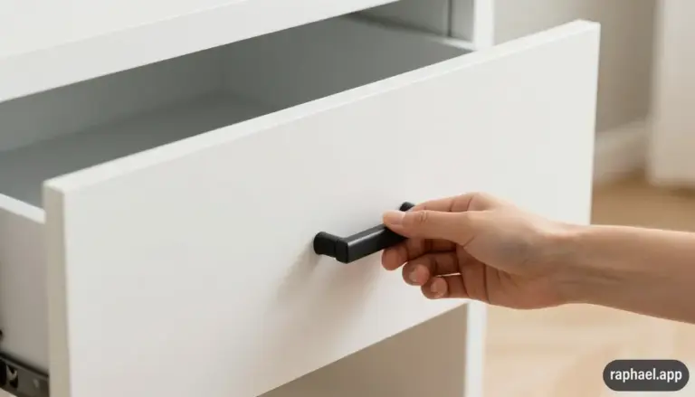 Black 7.5″ Round Drawer Handle F9 (2-128/188mm) – Premium Black Drawer Handle for Modern Furniture in Ghana