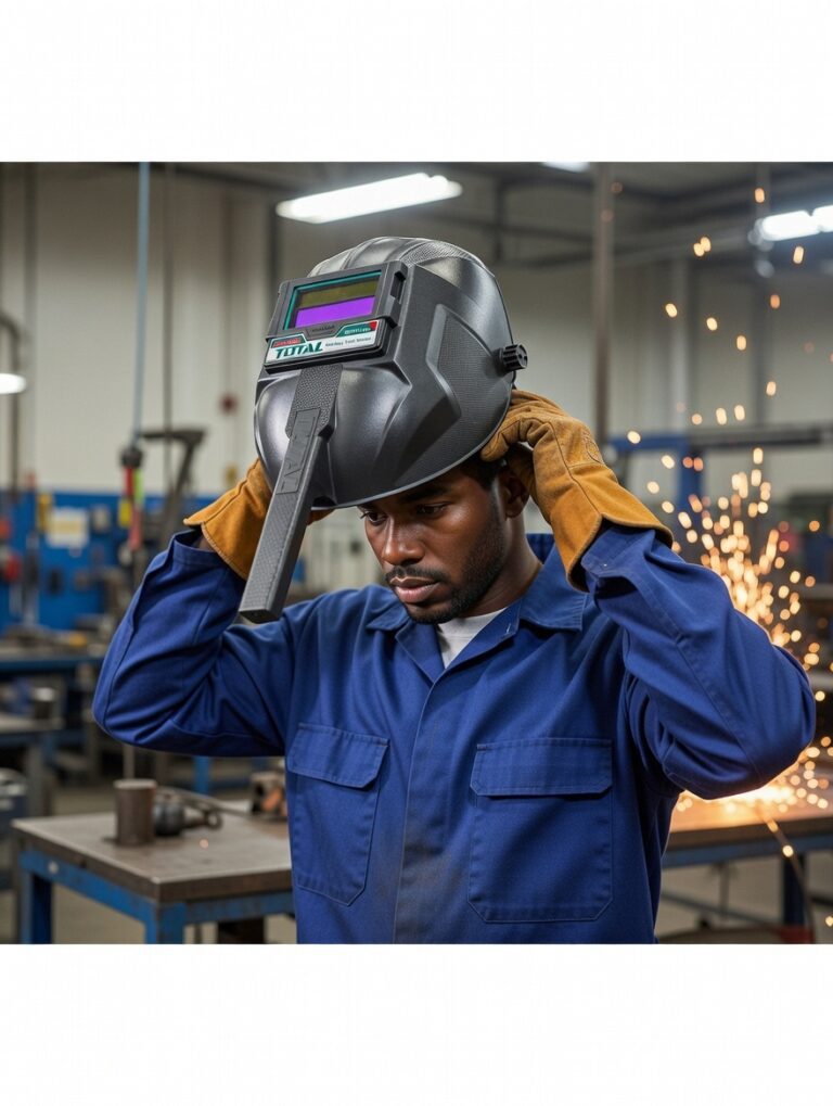 TOTAL Welding Mask-TSP9102 – Professional Head-Mounted Welding Protection for Ghana