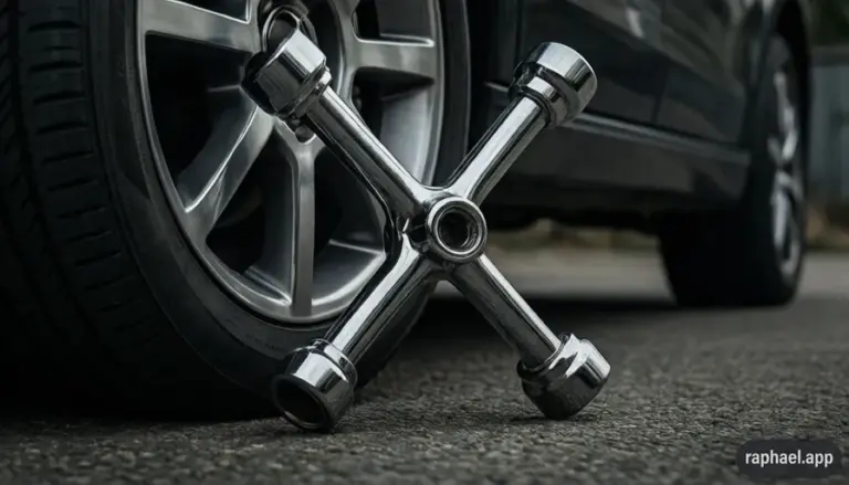 X-Spanner/Cross Socket Wrench – Durable Wrench Tool for Tightening and Loosening Lug Nuts