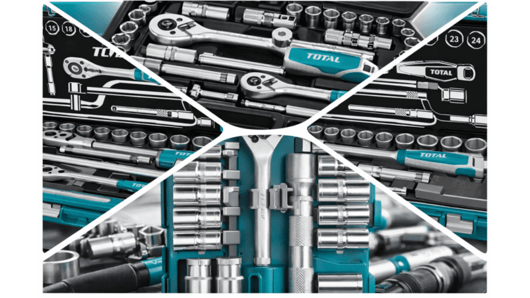 44PCS 1/4” + 1/2” Total Socket Set (THT421441) – Professional, Durable & Multipurpose Toolkit in Ghana | CETECH Ghana