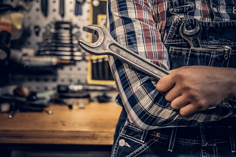 8 Piece TOTAL Double Open End Spanner Set – Strong, Durable Tools for Mechanics & Technicians in Ghana