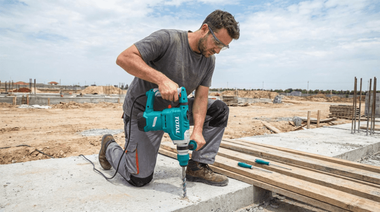 Total Rotary Hammer – Heavy-Duty Concrete Drilling Power for Professionals in Ghana | CETECH Ghana