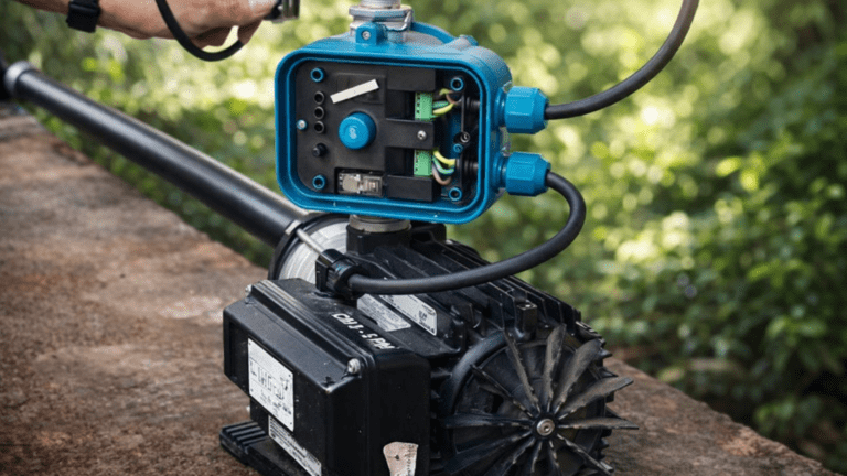 1100 Watts TOTAL Automatic Pump Controller TWPS101 – Intelligent Water Pump Automation System for Homes, Boreholes & Commercial Use in Ghana