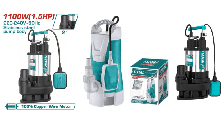 TOTAL Sewage Submersible Pump – Heavy-Duty Dirty Water Pump for Drainage, Wastewater Transfer and Flood Control in Ghana