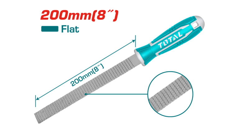 TOTAL 8 Inches Wood File – Premium Carbon Steel Files for Professional Woodworking in Ghana