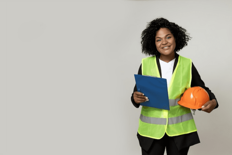 High Visibility Reflective Vest With Pockets – Reliable Safety Gear for Roads, Construction Sites, and Workplaces in Ghana | CETECH Ghana