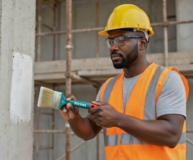 4″ Total Paint Brush (THT84041) – High-Efficiency Wide Paint Brush for Professional Results in Ghana