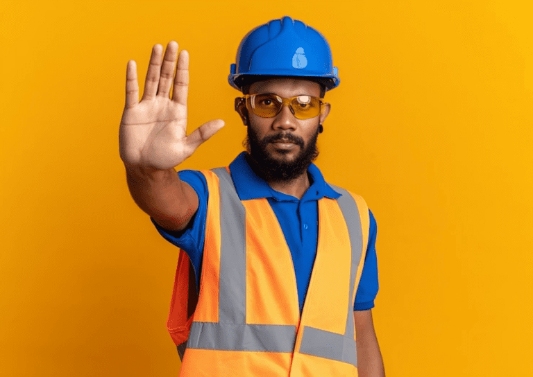 2XL Reflective Jacket/Vest (XXL) – High Visibility Safety Wear for Professionals in Ghana