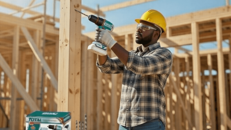 66Nm Total Compact Brushless Cordless Impact Drill TIDLI20668 – Professional 20V Impact Drill for Technicians in Ghana