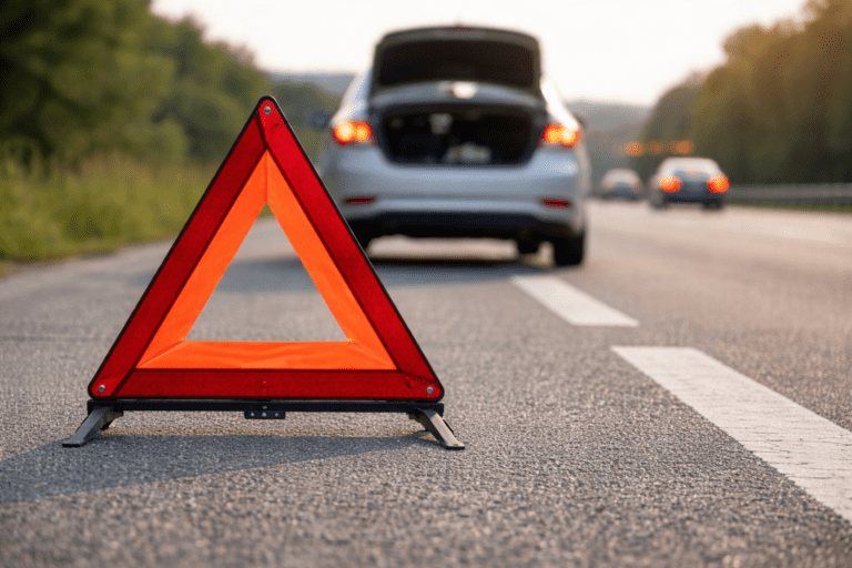 42cm Reflecting Triangle – Essential Road Safety Triangle in Ghana