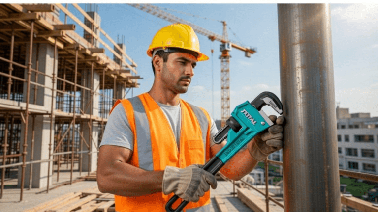 TOTAL Pipe Wrench – Professional Heavy-Duty Pipe Wrenches for Plumbing, Mechanical, and Industrial Work in Ghana