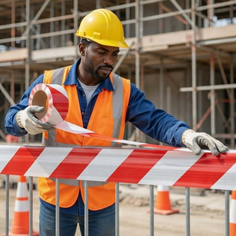 SAFETYBOY 500m Warning Tape – High-Visibility Safety Solution for Ghana