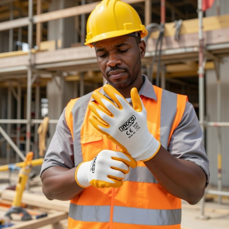 XL INGCO Hand Gloves in Ghana – Heavy-Duty Protection for Larger Hands