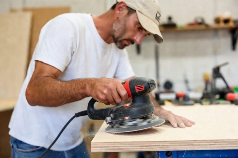 115MM (4.5″) SIMATER Sandpaper Pad – Smooths Surfaces Quickly for Wood and Metal Work
