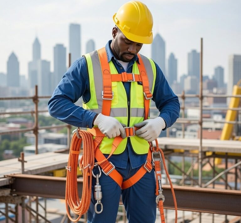 CETECH Ghana Safety Harnesses – Full-Body Protection for Industrial and Recreational Use