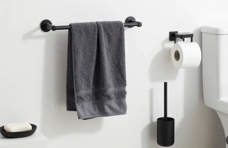 HENGJI Bathroom Accessories Set in Ghana – Complete Modern Bathroom Organization Solution