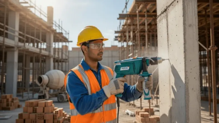 TOTAL Impact Drill – Professional Corded Impact Drills for Construction, Fabrication, and Heavy-Duty Drilling in Ghana