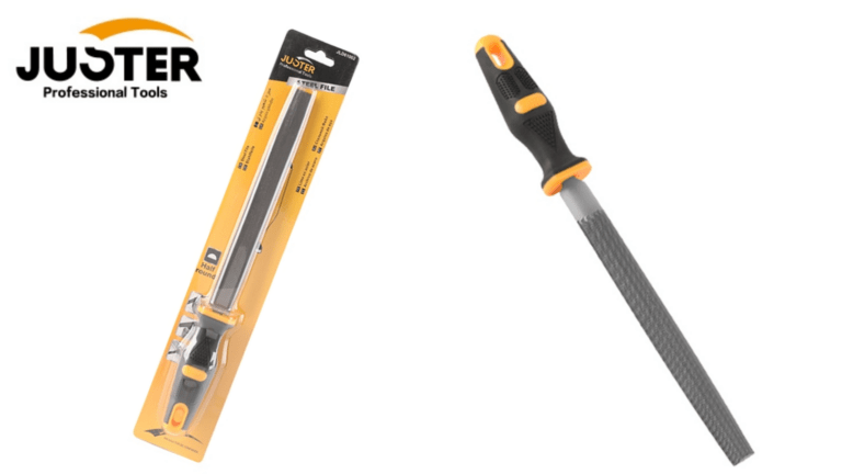 8” JUSTER Steel File – Removes Rough Edges for Clean Finishing on Metalwork and Repairs