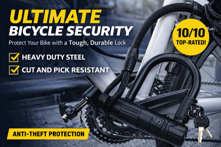 80cm TOP-CYCLER Bicycle Lock – Reliable Anti-Theft Security for Bikes in Ghana