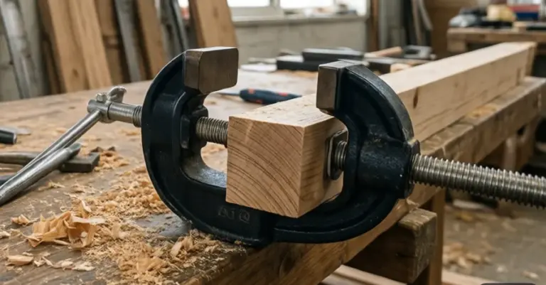 8” G-Clamp – Reliable G Clamp for Stable Gripping in Woodworking and Metal Fabrication