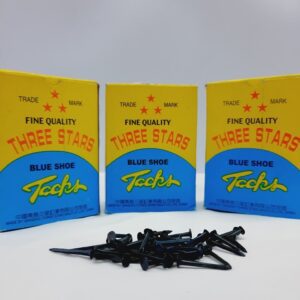 1inch Fine Quality Three Stars Blue Shoe Tack Nails