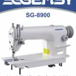 SG8900 SGGEMSY Industrial Single Needle Lock Stitch Sewing Machine