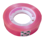 Small Deep Pink Transparent Seal Tape
