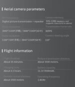 F22S 4K Pro Drone With Camera Obstacle Avoidance 3.5KM 2-axis EIS Gimbal 5G WIFI GPS - Image 2