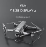 F22S 4K Pro Drone With Camera Obstacle Avoidance 3.5KM 2-axis EIS Gimbal 5G WIFI GPS