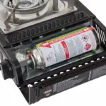 Portable Gas Stove with 2 Butane Gas Cartridge Can Bottle in CETECH Ghana