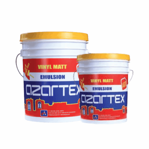 Azar Emulsion Paint Vinyl Matt Azartex – All Colours and Sizes