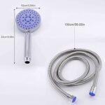 High Pressure Bathroom Hand Shower Set - Image 2