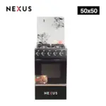 Nexus NX-GC-5000B8 4-Burner Gas Cooker with Oven, Grill & Auto Ignition – 50x50cm - Image 6