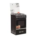 Nexus NX-GC-5000B8 4-Burner Gas Cooker with Oven, Grill & Auto Ignition – 50x50cm
