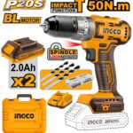 20V Ingco Lithium-ION Brushless Impact Drill