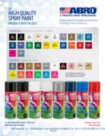 400ml ABRO Spray Paint - Image 6