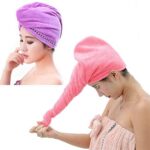 Grarey  Cloud Velvet Antibacterial Dry Hair Cup -25 X 65cm - Image 2