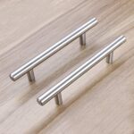 Silver 8.6" Round Drawer Handle F77 (202mm) - Image 2