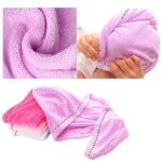 Grarey  Cloud Velvet Antibacterial Dry Hair Cup -25 X 65cm