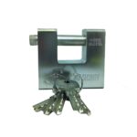 Baoling Rectangular Padlock-5 Keys