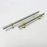 Silver And  Gold Round Handle 8.6" F13