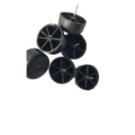 Plastic Black Round Bottom Stand -1Pcs - Image 2