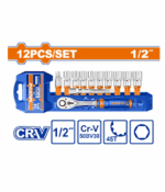 WADFOW Ratchet Socket Spanner 12Pcs/set - Image 2
